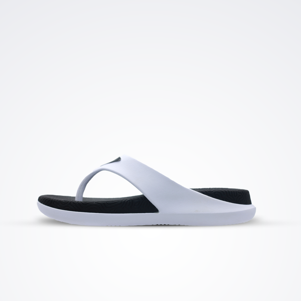 Peak Slippers White/Black - 2