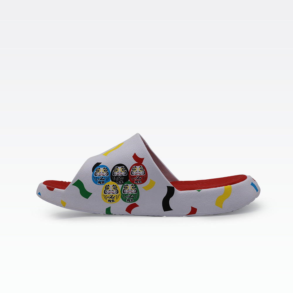 Peak Slippers White/Red White/Red - 3