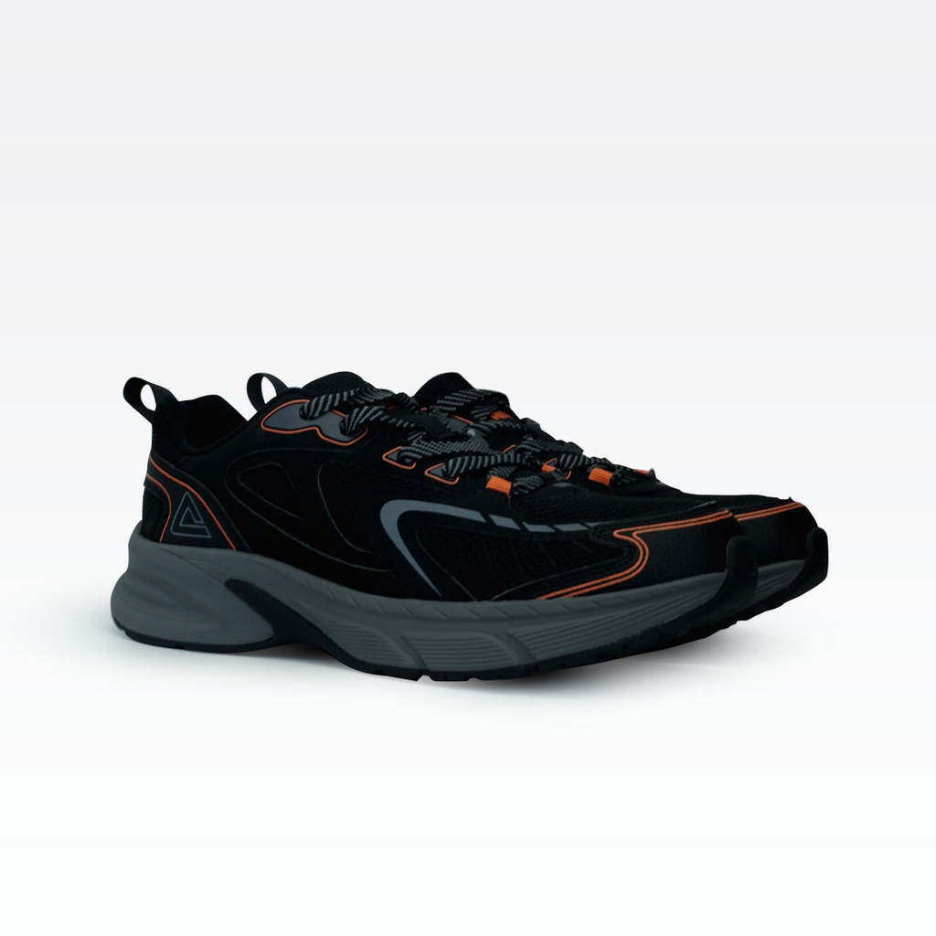 Peak Sports Shoes Black/Paloma Gray/Orange - 2