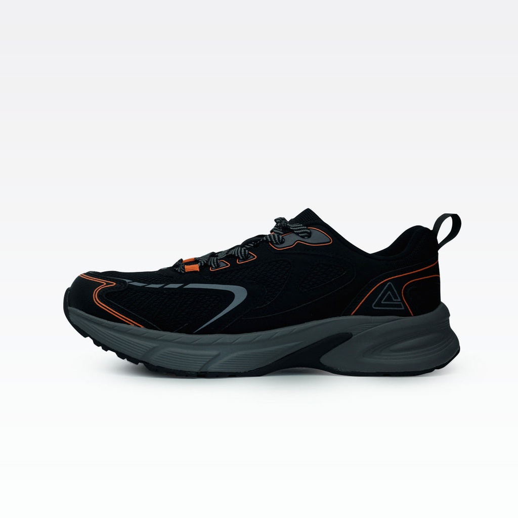 Peak Sports Shoes Black/Paloma Gray/Orange - 3