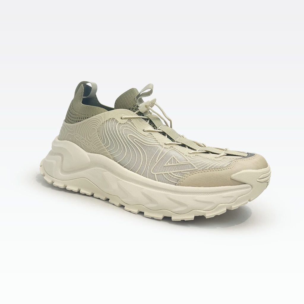 Peak Sports Shoes Off White/Green - 5