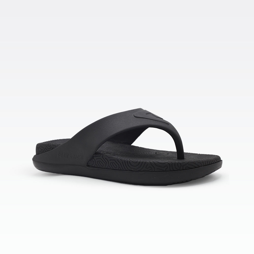 Peak Sports Slippers All Black - 2