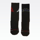 Peak Stretch High Cut Socks Black - 2