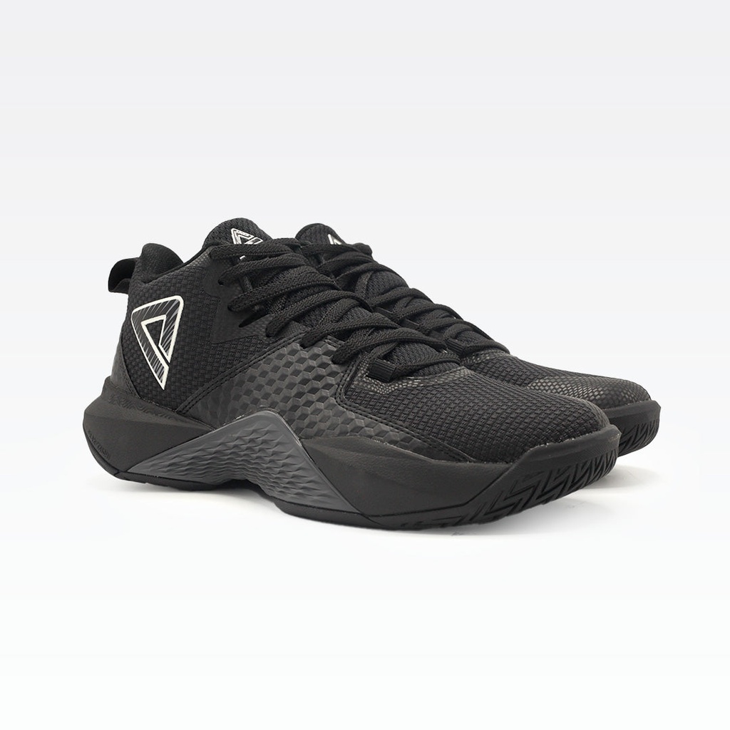 Peak Taichi Basketball Match Shoes Black/Cloud Grey - 2