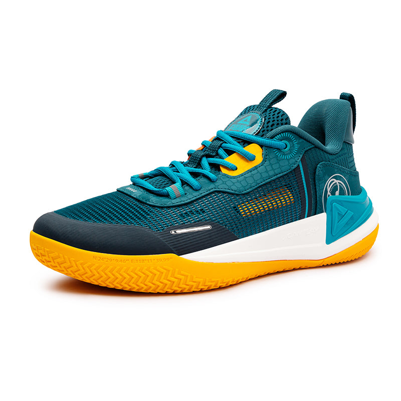 Peak Taichi Basketball Match Shoes-Celadon Green - 2