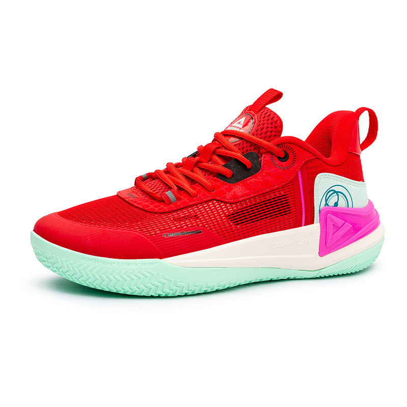 Peak Taichi Basketball Match Shoes-Red - 2