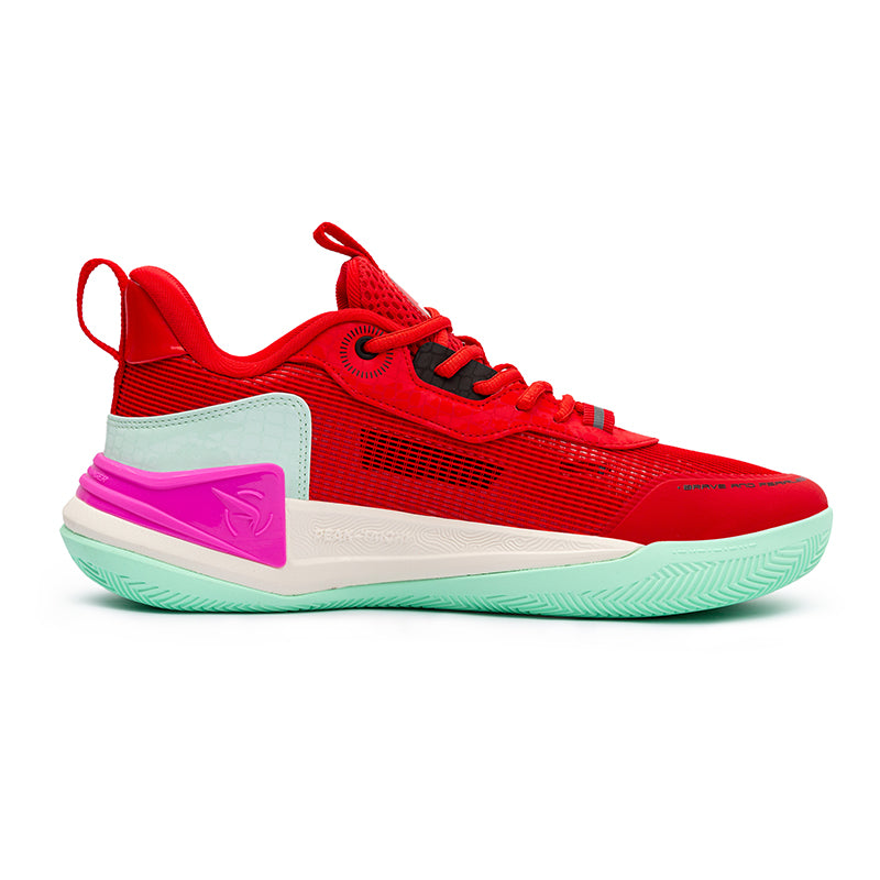 Peak Taichi Basketball Match Shoes-Red - 4
