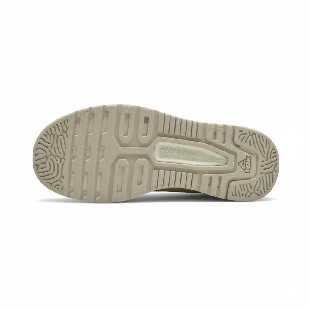 Peak Taichi Casual Flat Shoes Yellow/White - 3