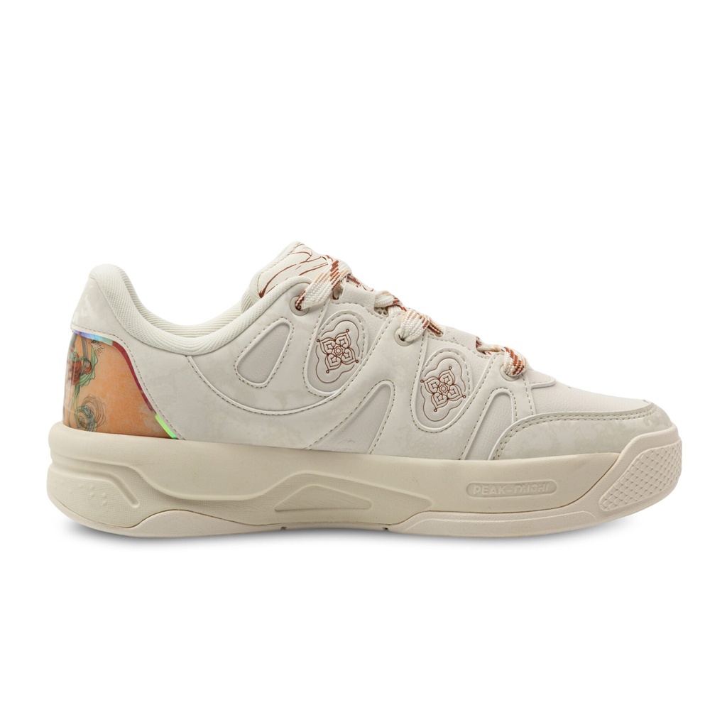 Peak Taichi Casual Shoes Canvas White - 4