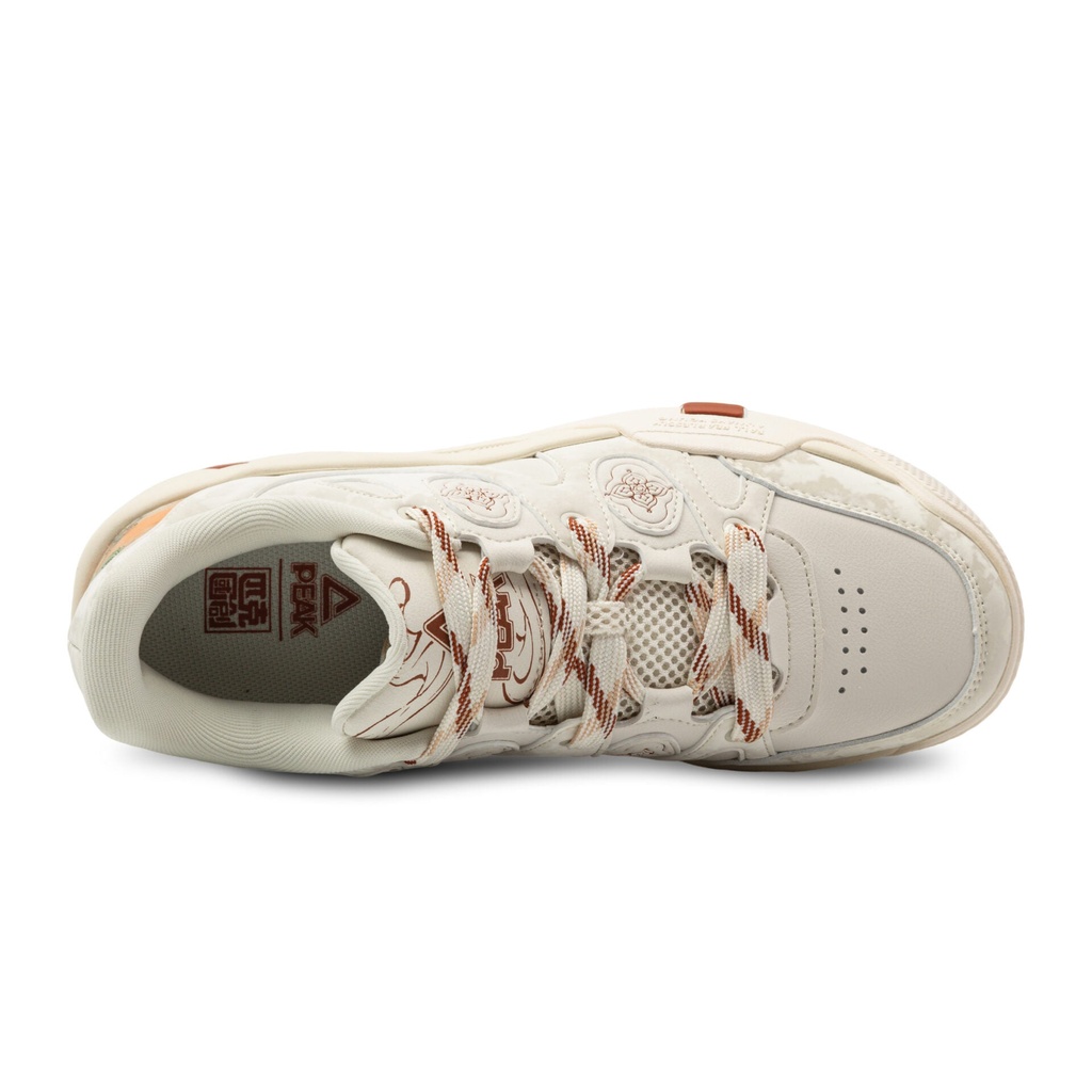 Peak Taichi Casual Shoes Canvas White - 6