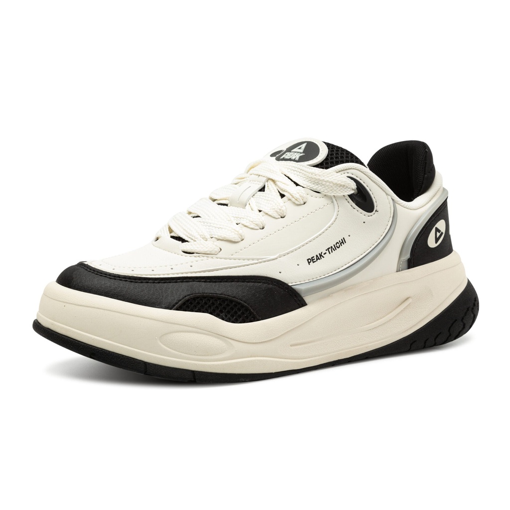 Peak Taichi Casual Shoes Canvas White/Black - 2