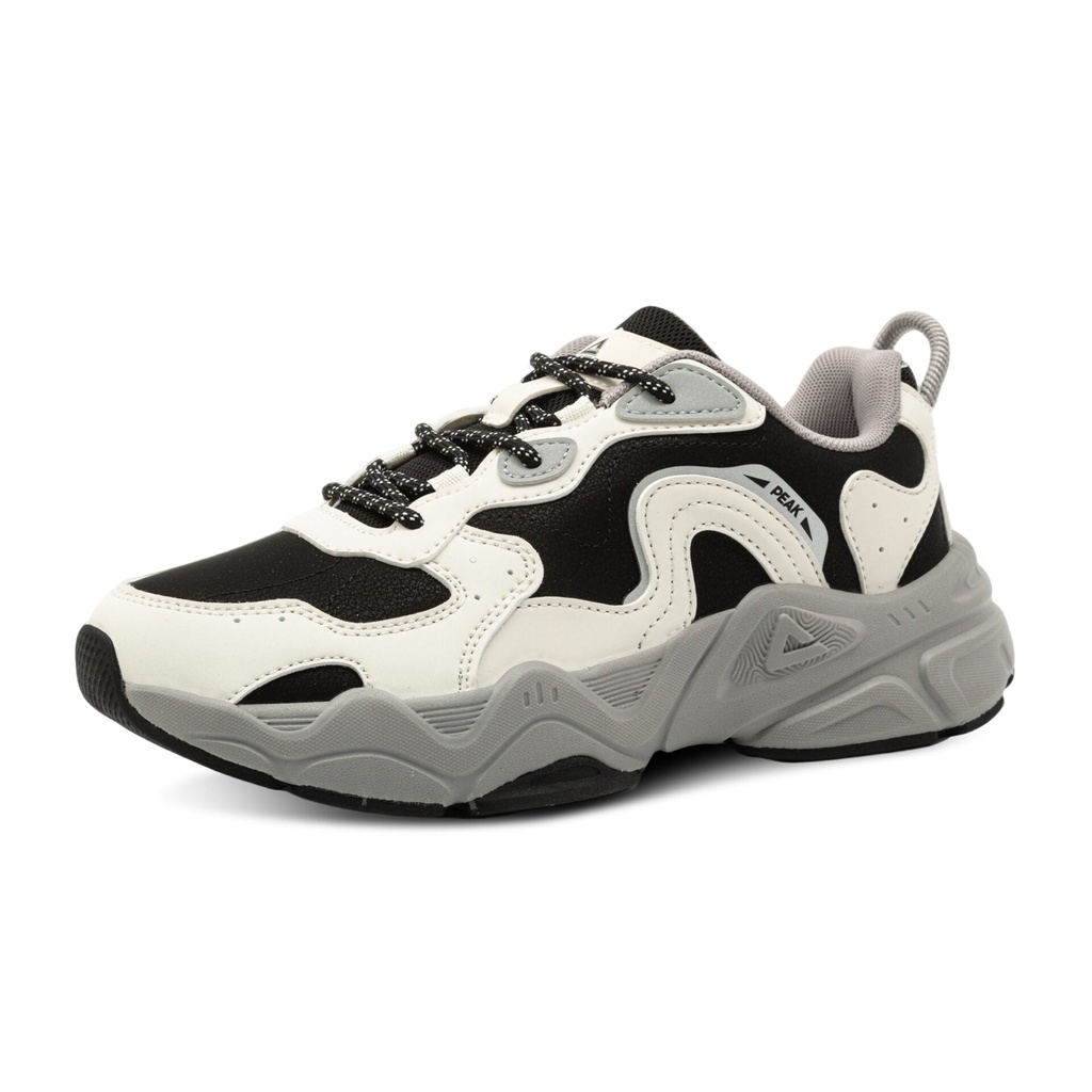 Peak Taichi Casual Shoes Canvas White/Black - 2
