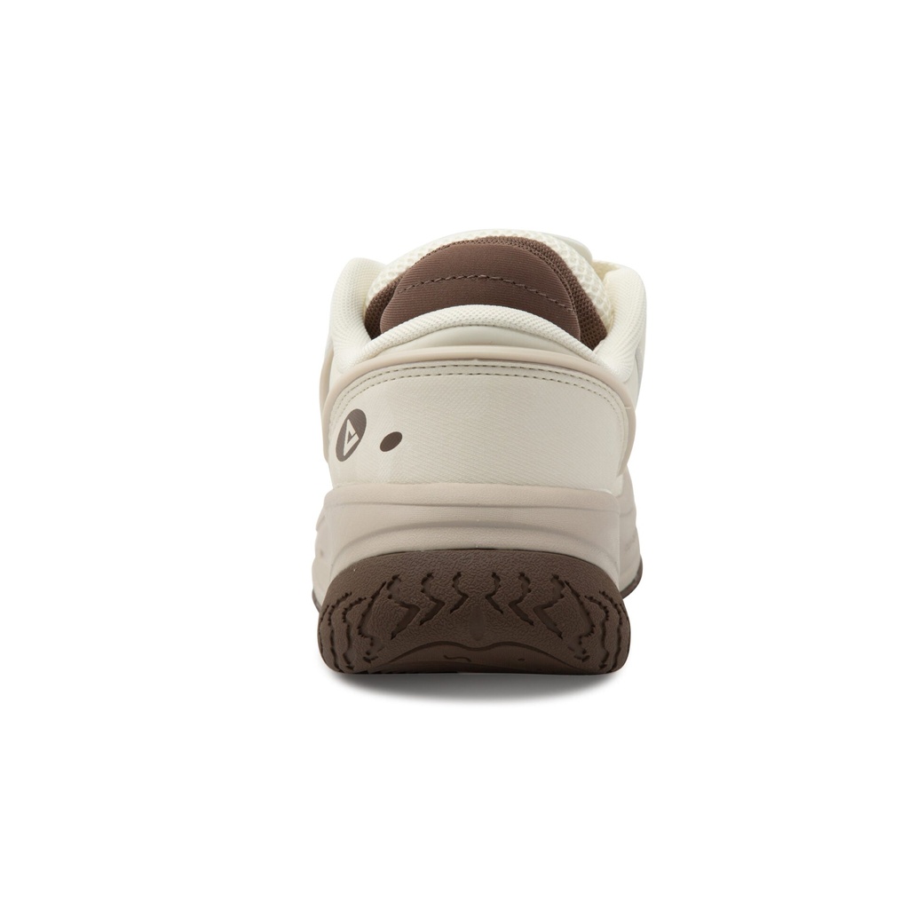 Peak Taichi Casual Shoes Canvas White/Brown - 5