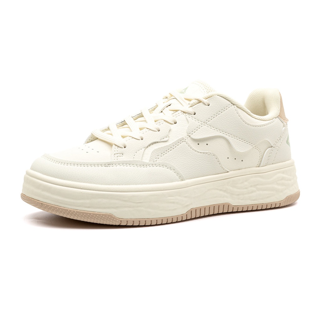 Peak Taichi Casual Shoes Canvas White/Khaki - 2