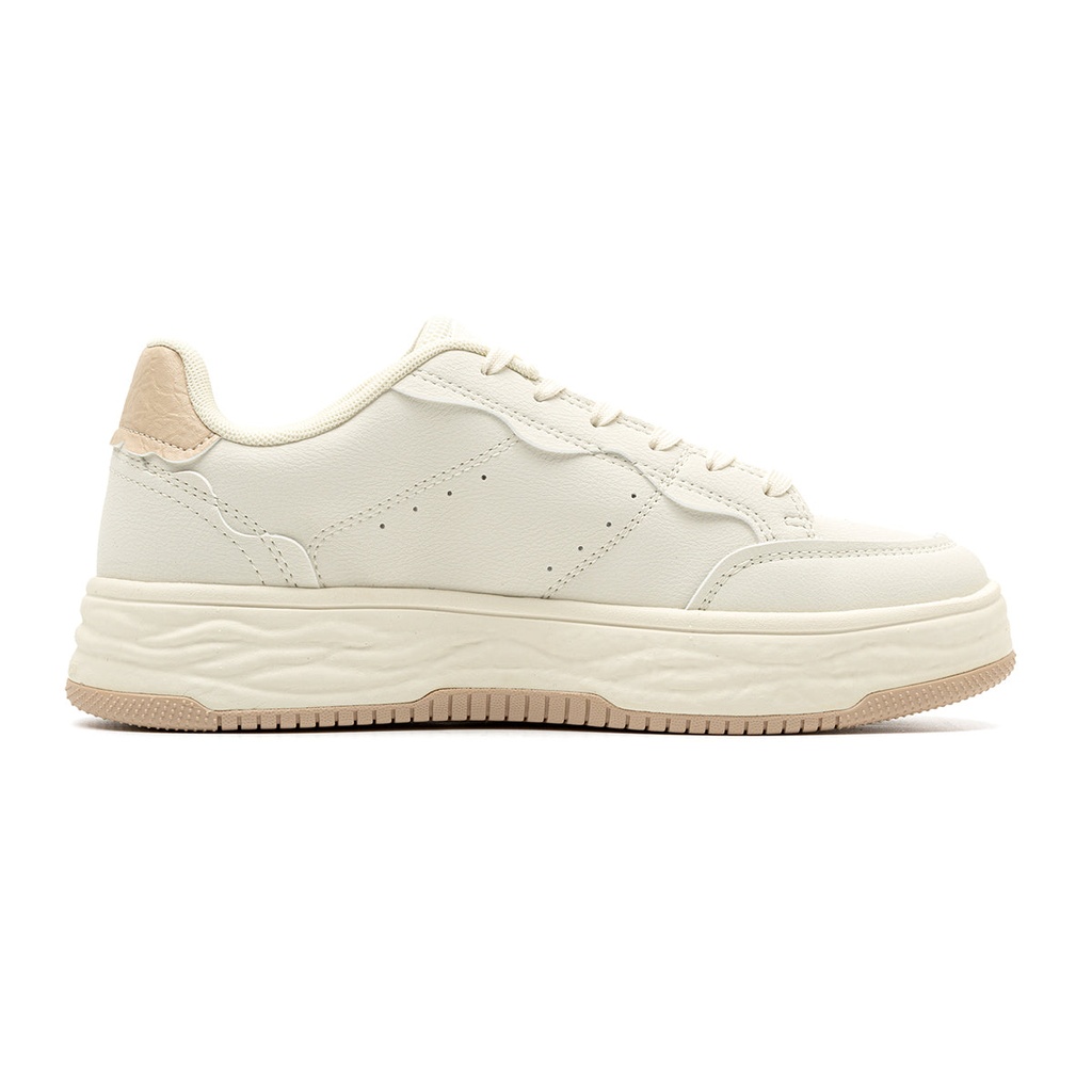 Peak Taichi Casual Shoes Canvas White/Khaki - 4