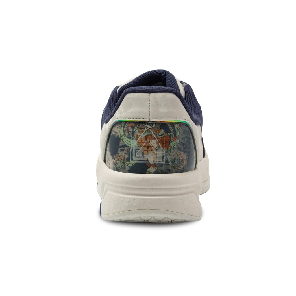 Peak Taichi Casual Shoes Milky White/Navy - 5