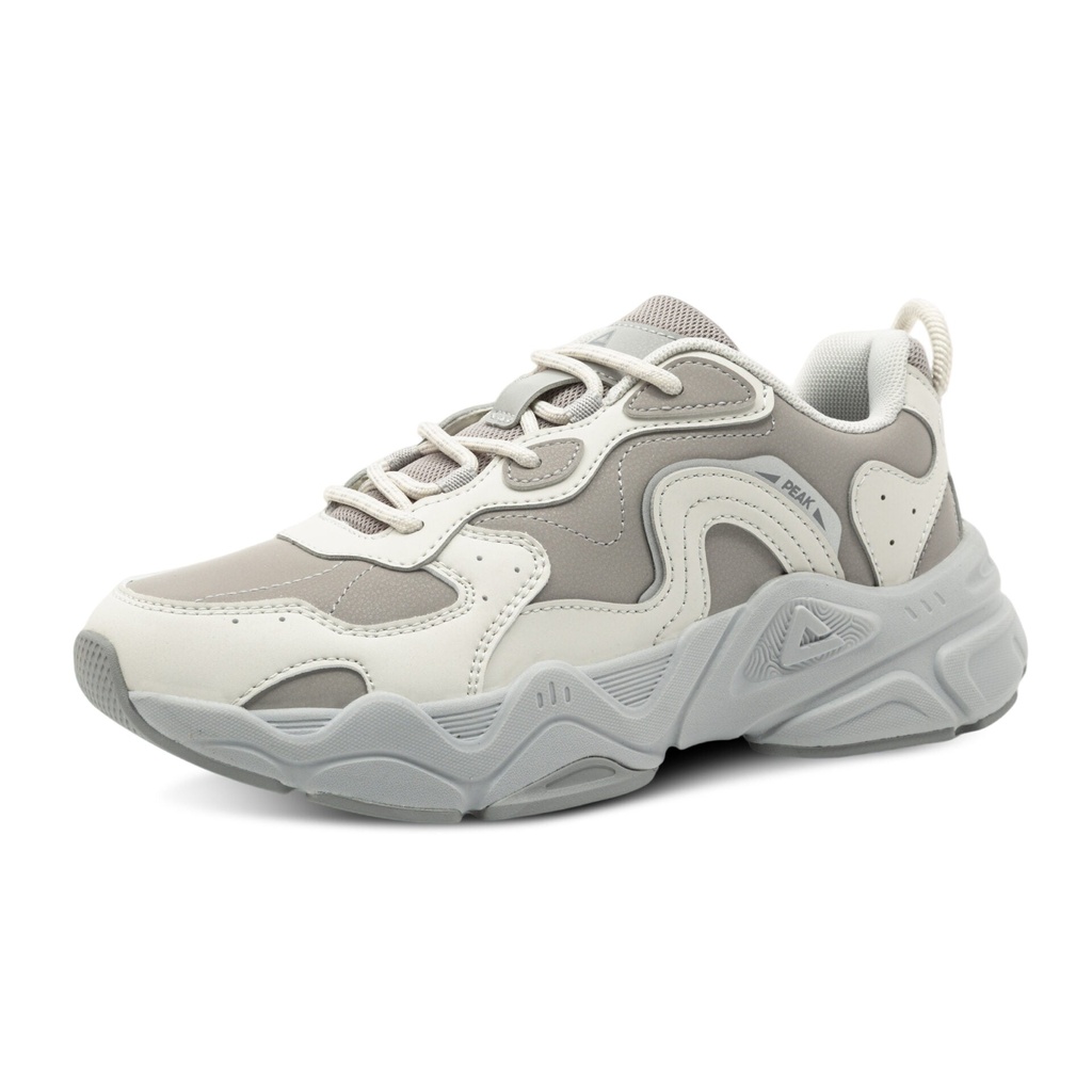 Peak Taichi Casual Shoes Purple Grey - 2