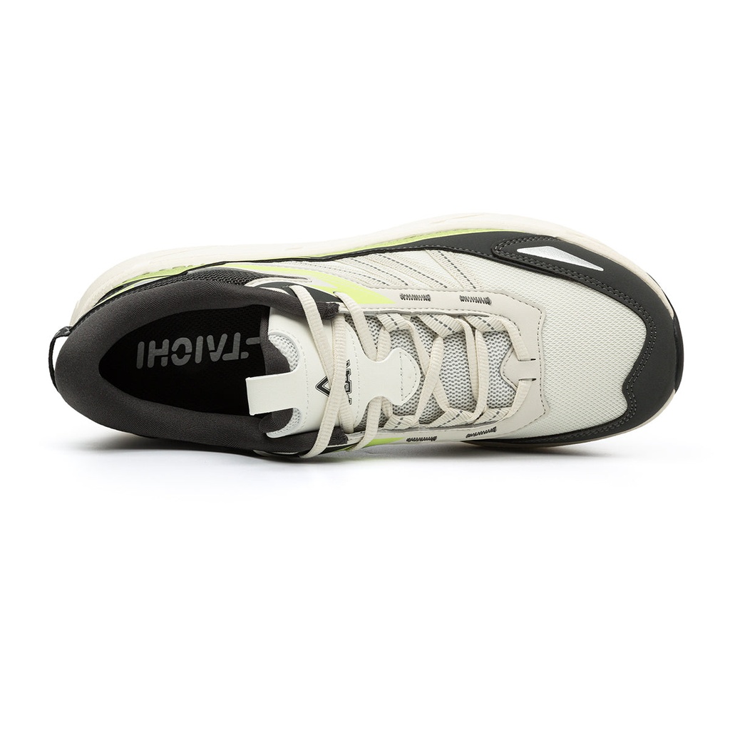 Peak Taichi Casual Shoes White/Dk.Grey - 6