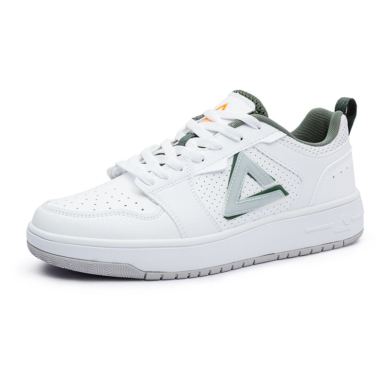 Peak Taichi Culture Shoes-White/Green - 2