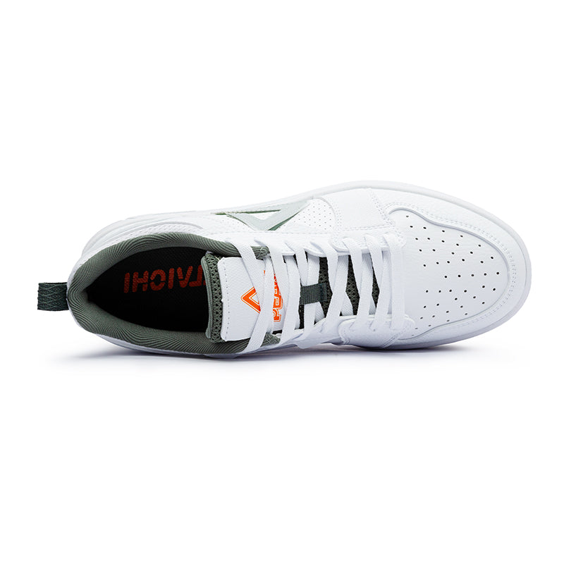 Peak Taichi Culture Shoes-White/Green - 6