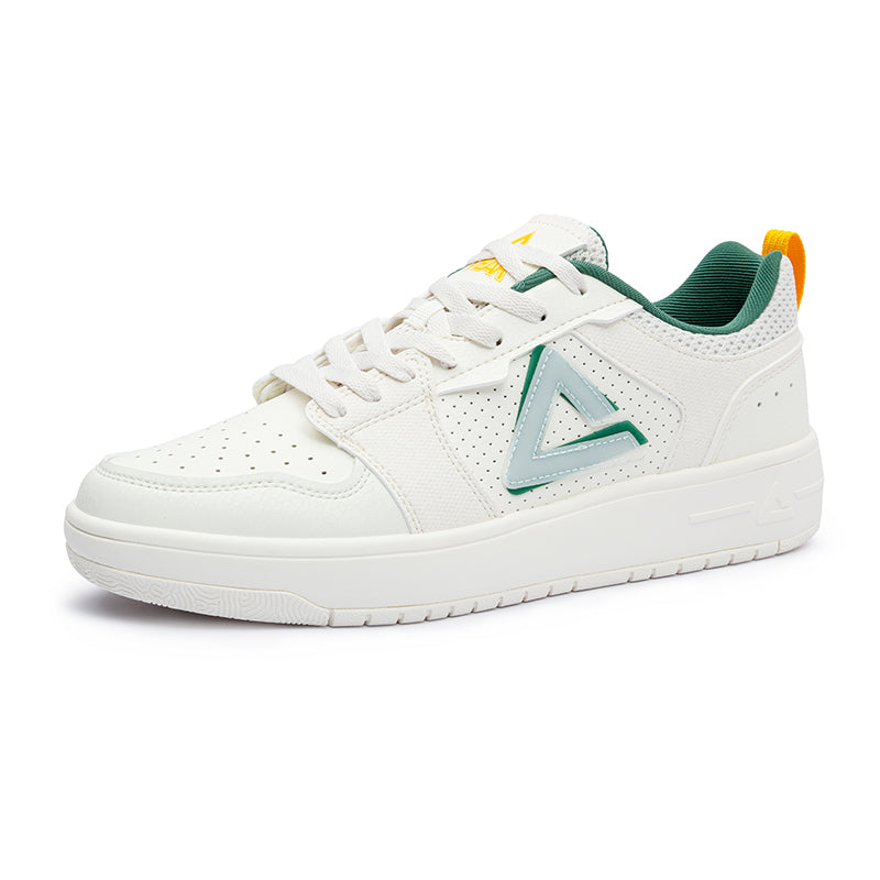 Peak Taichi Culture Shoes-White/Green - 2