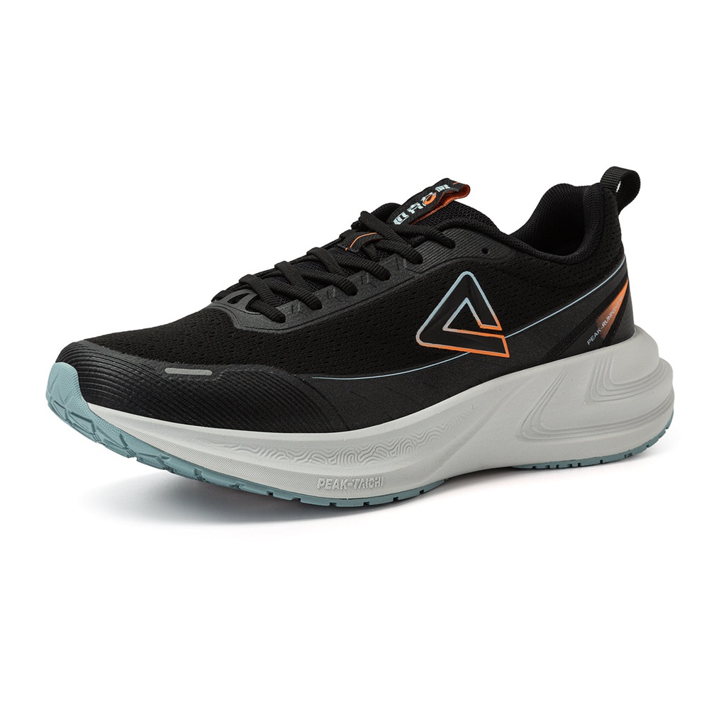 Peak Taichi Cushion Running Shoes Black/Lt.Grey - 2