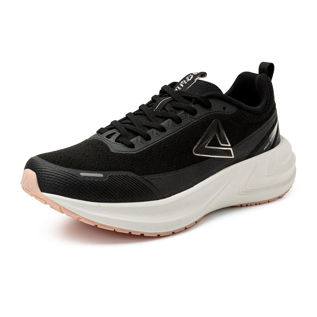Peak Taichi Cushion Running Shoes Black/White - 2