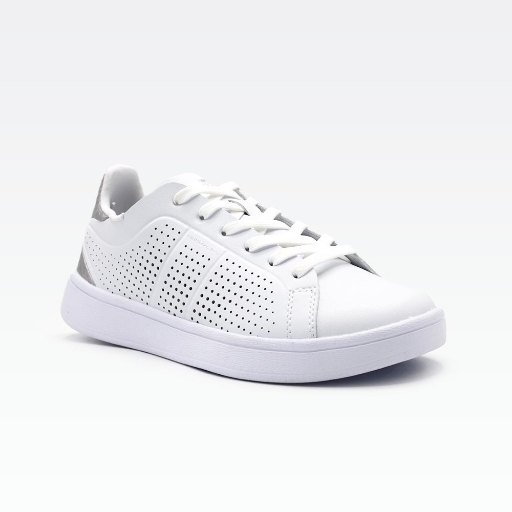 Casual Shoes White Silver - 2