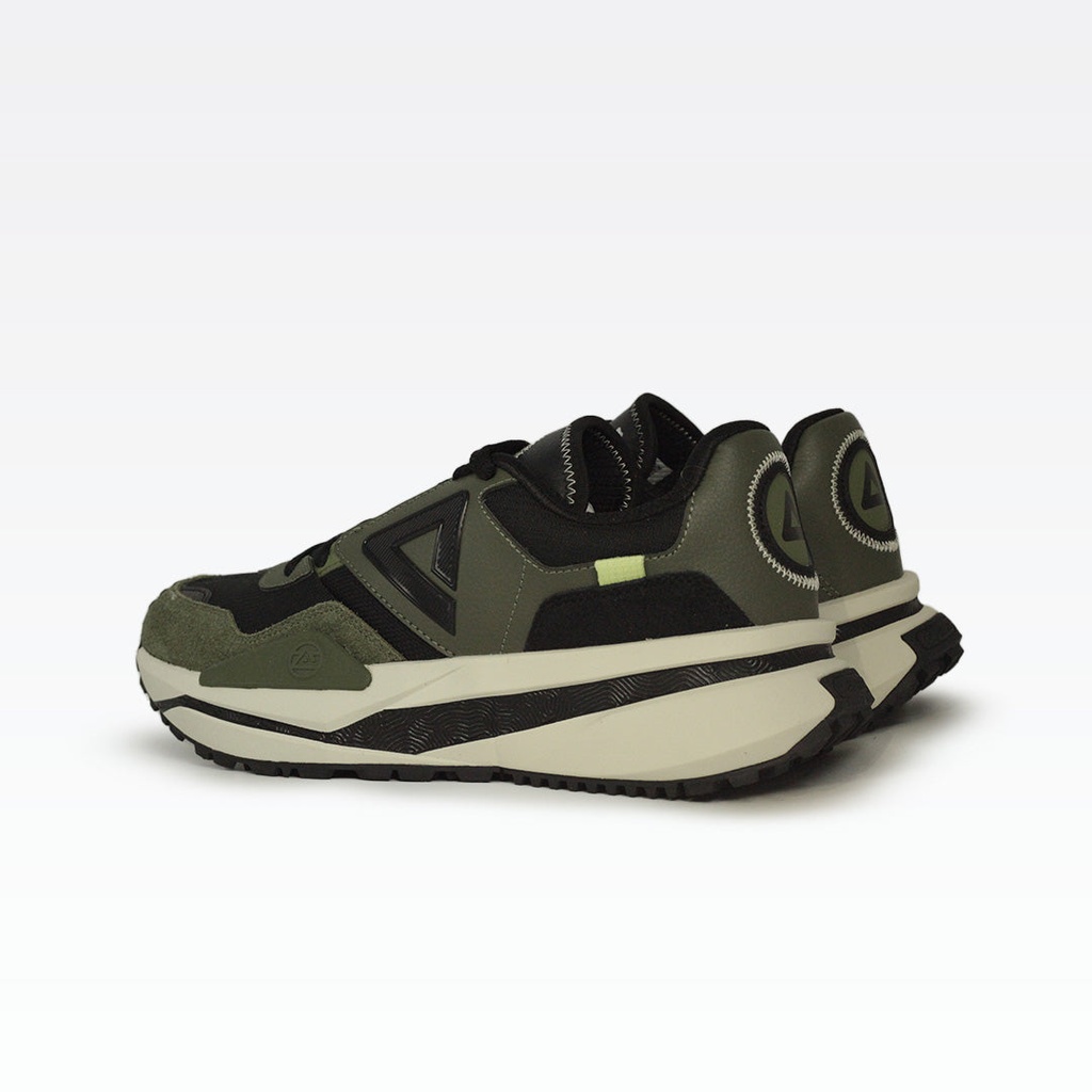 Peak Taichi Retro Casual Shoes Light Army Green/Black - 4