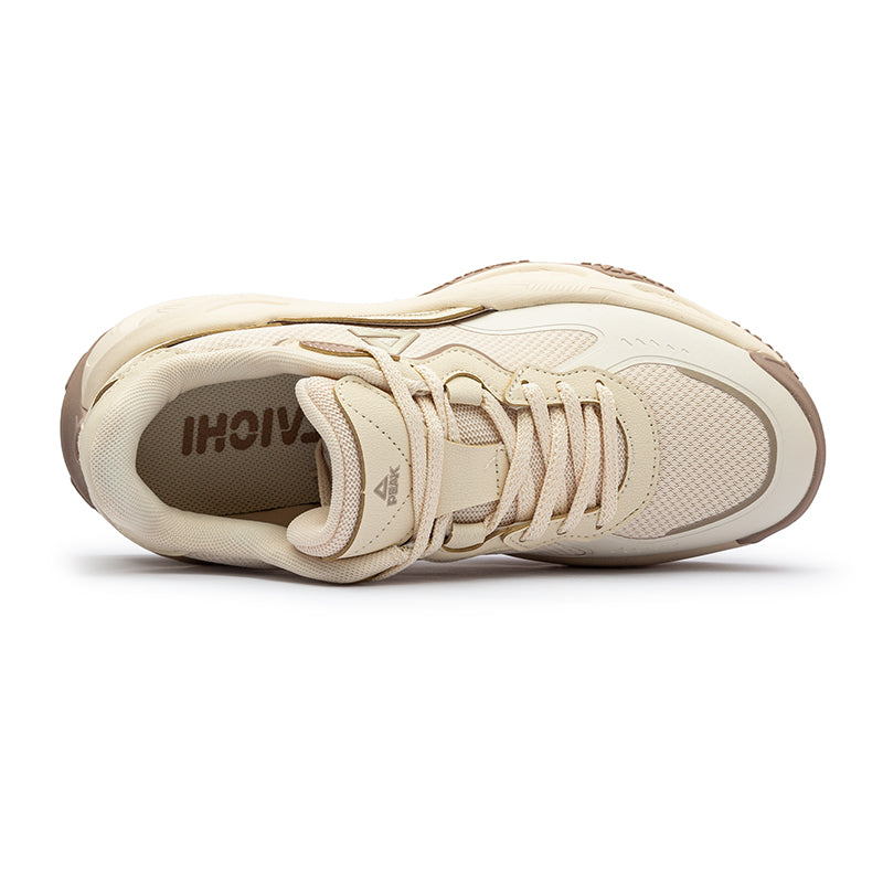 Peak Taichi Retro Casual Shoes LT.Khaki - 6