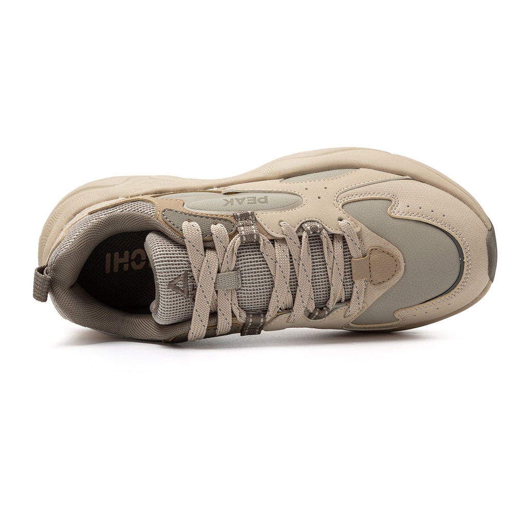 Peak Taichi Retro Casual Shoes Oatmeal Color - 6