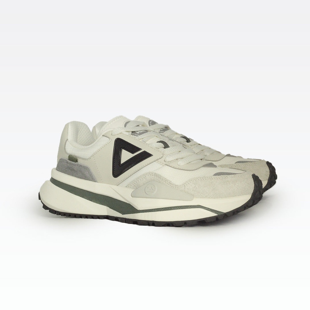 Peak Taichi Retro Casual Shoes White Grey - 2