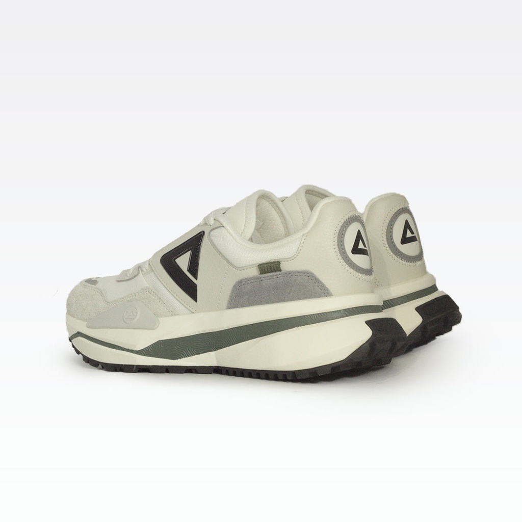 Peak Taichi Retro Casual Shoes White Grey - 3