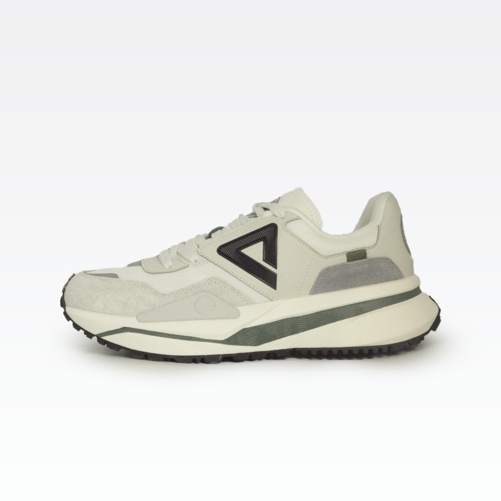 Peak Taichi Retro Casual Shoes White Grey - 4
