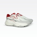 Peak Taichi Retro Casual Shoes White/Red - 2