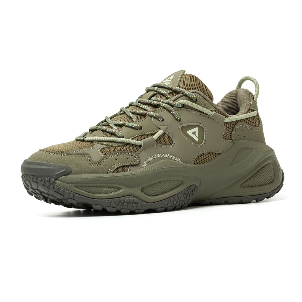 Peak Taichi Retro Casual Shoes-Ash Green Ash Green - 2