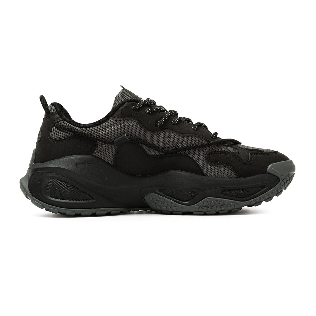 Peak Taichi Retro Casual Shoes-Black/Magnetic Grey Black/Magnetic Grey - 4