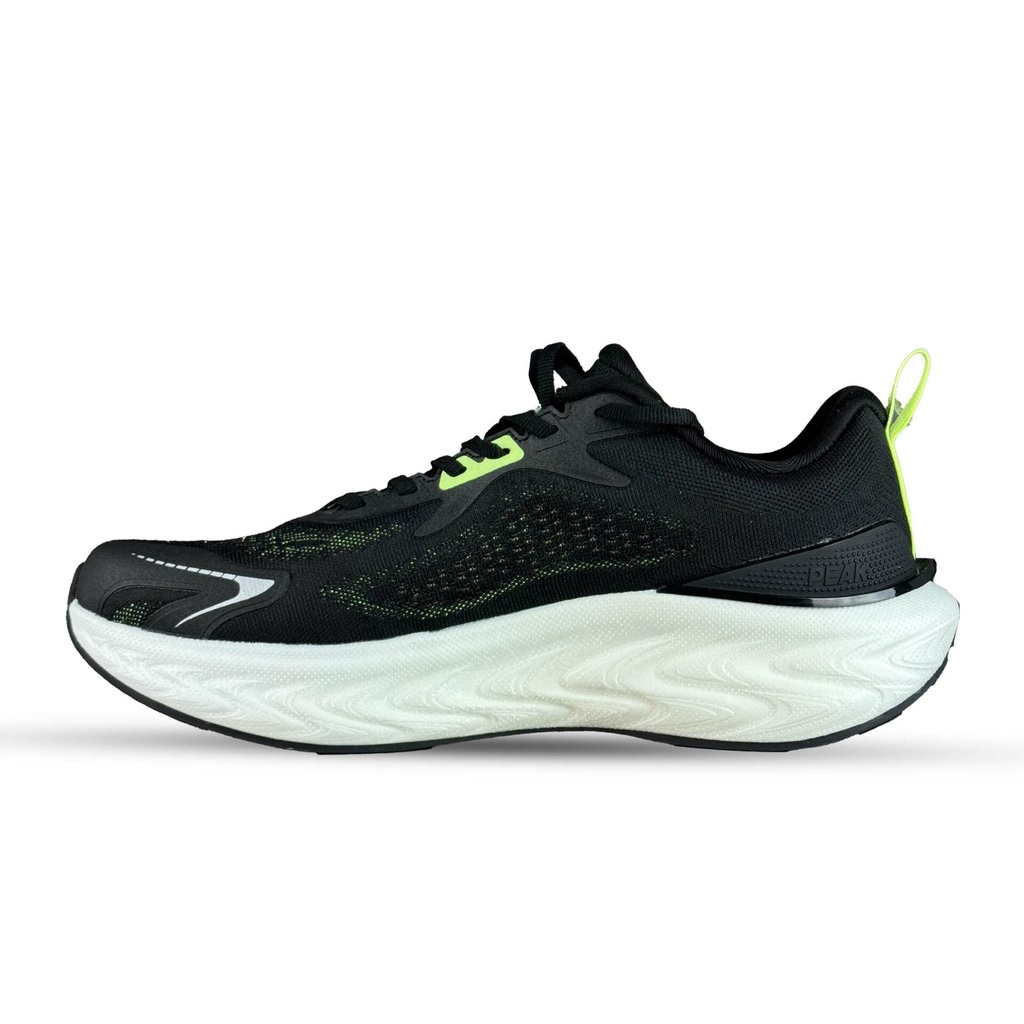 Peak Taichi Running Shoes Black/Fluorescent Green - 3