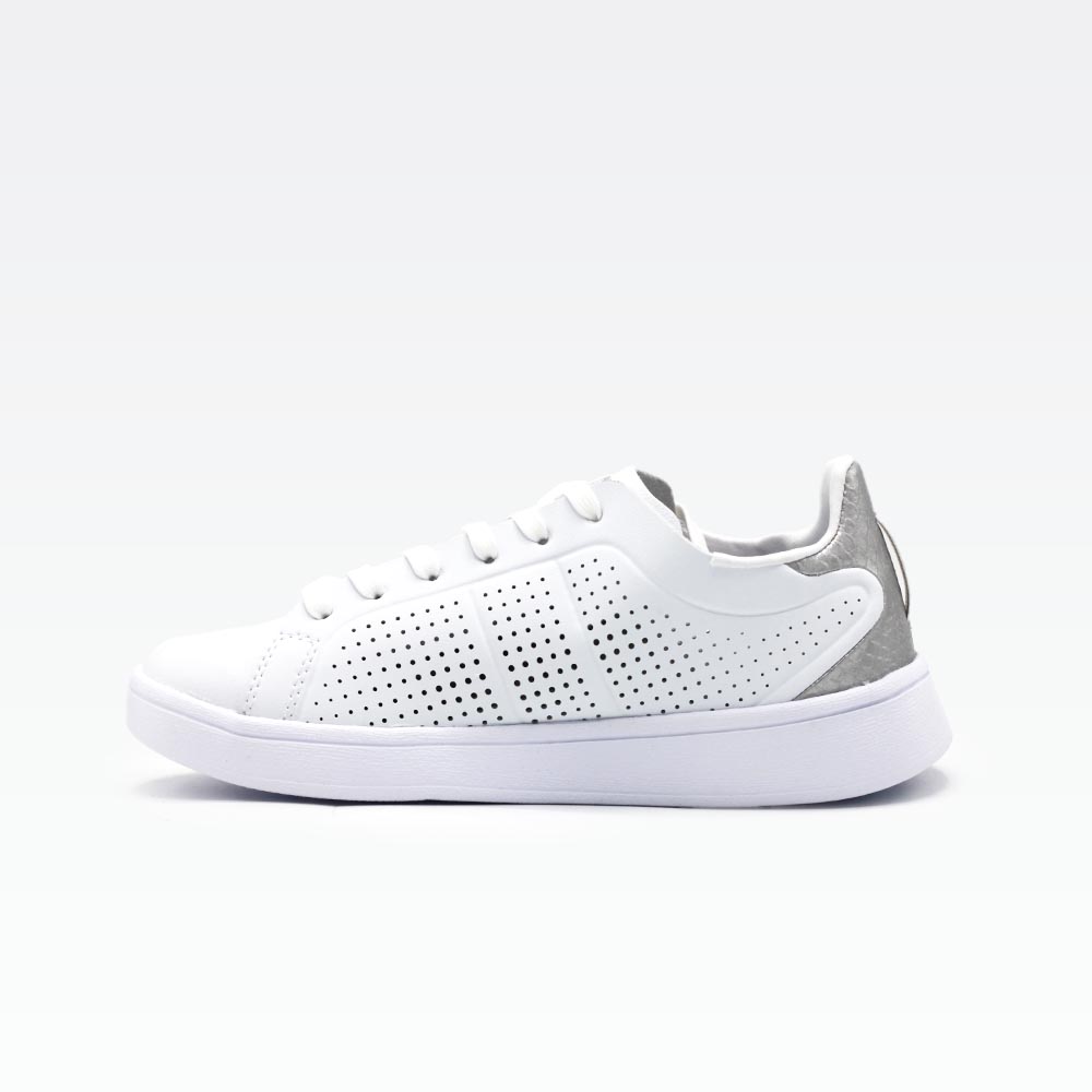 Casual Shoes White Silver - 3