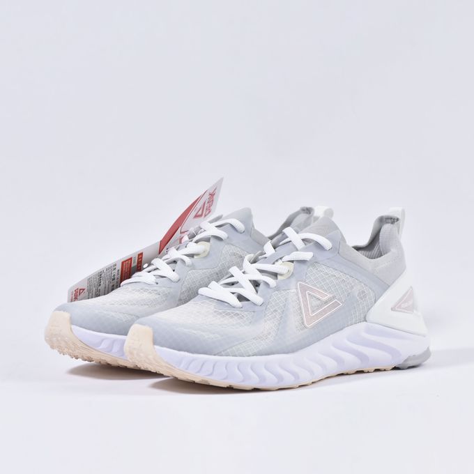 Peak Taichi Running Shoes White lt Grey - 3
