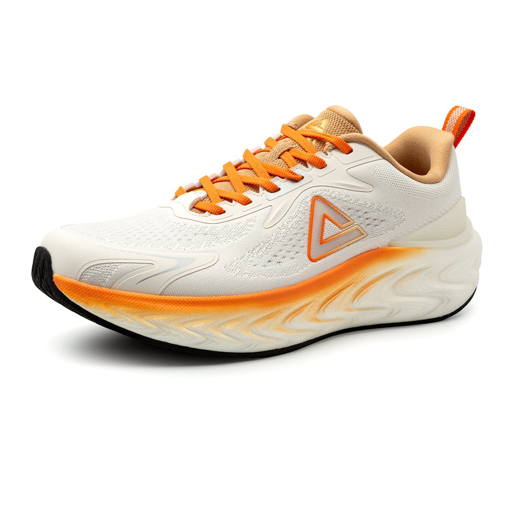 Peak Taichi Running Shoes White/Orange - 2