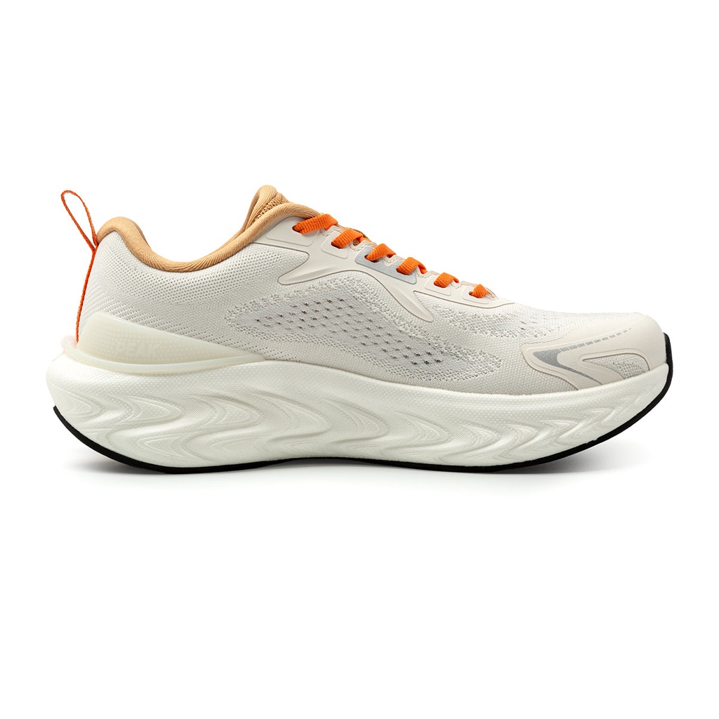 Peak Taichi Running Shoes White/Orange - 4