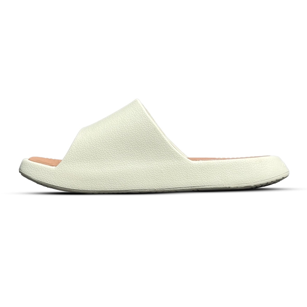 Peak Taichi Slippers Canvas White/Toffee Brown - 3