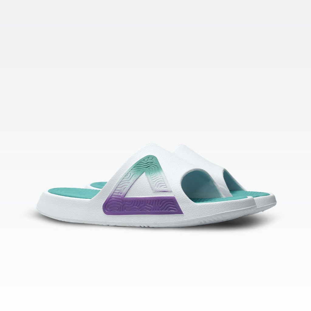 Peak Taichi Slippers White/Bright Turquoise - 2
