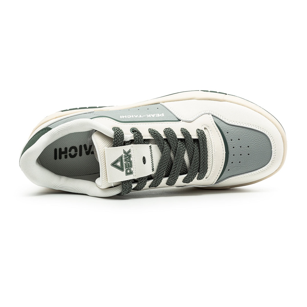 Peak Taichi Sports Shoes White/Grey/Green - 6