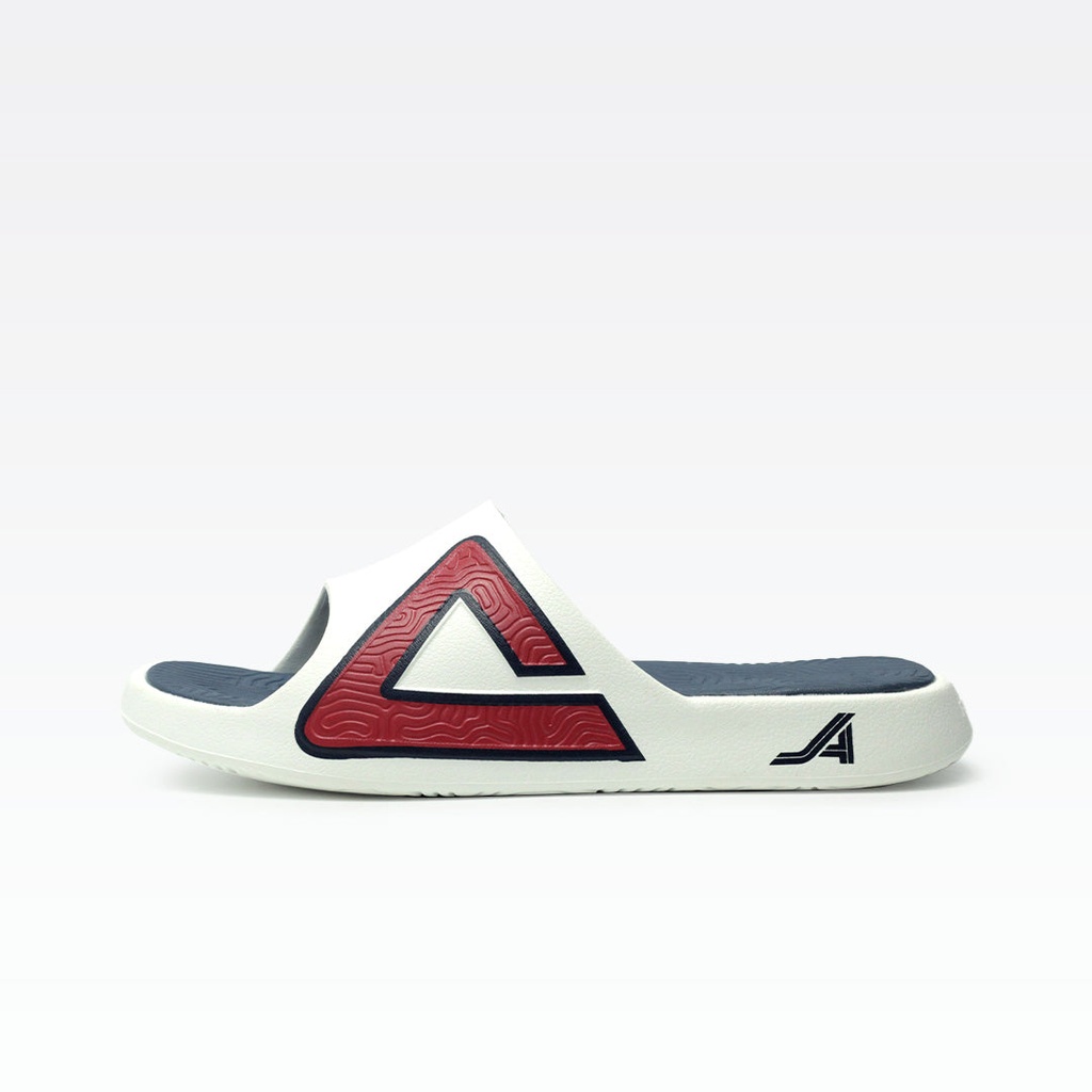 Peak Taichi Sports Slippers Off White/Navy - 3