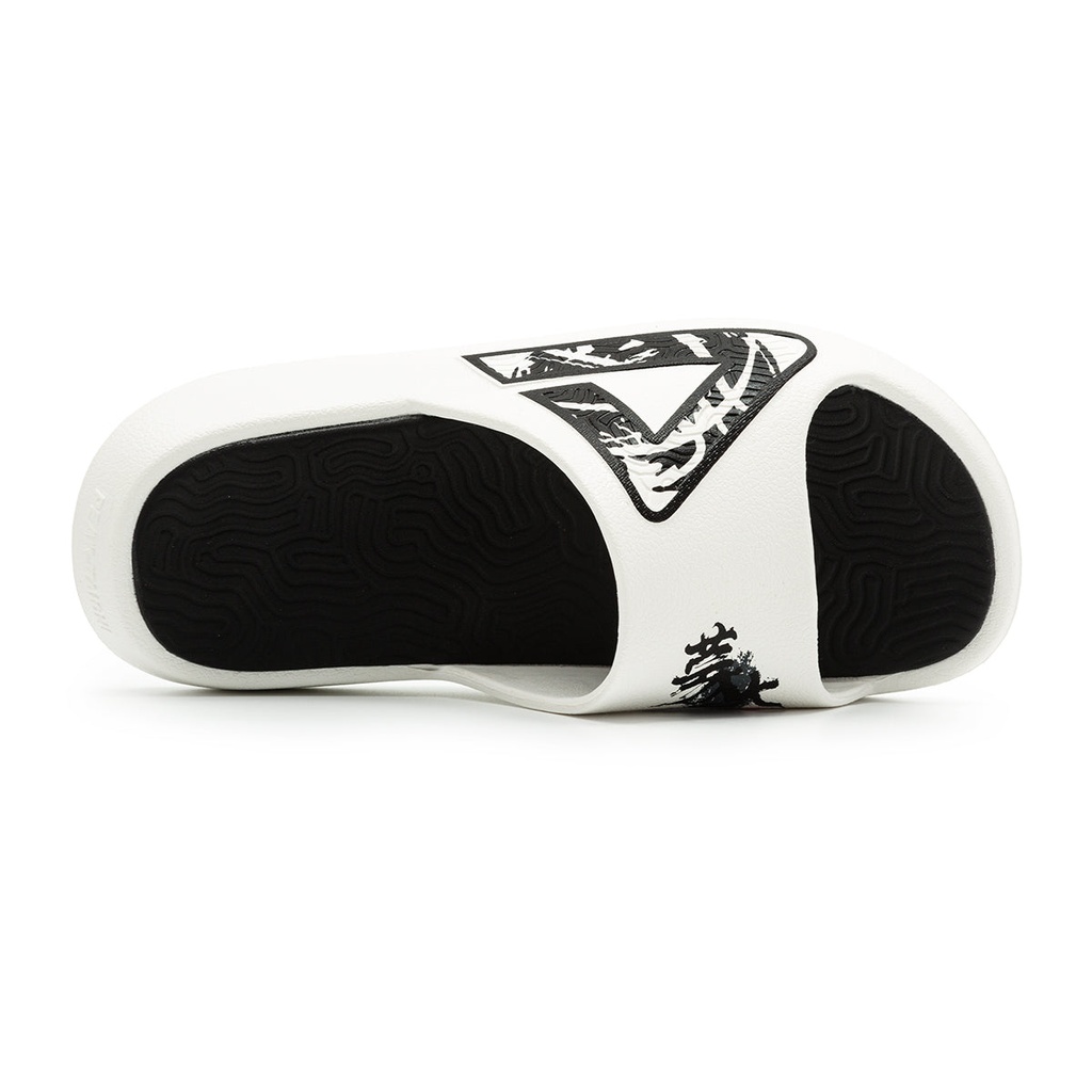 Peak Taichi Sports Slippers White/Black - 6