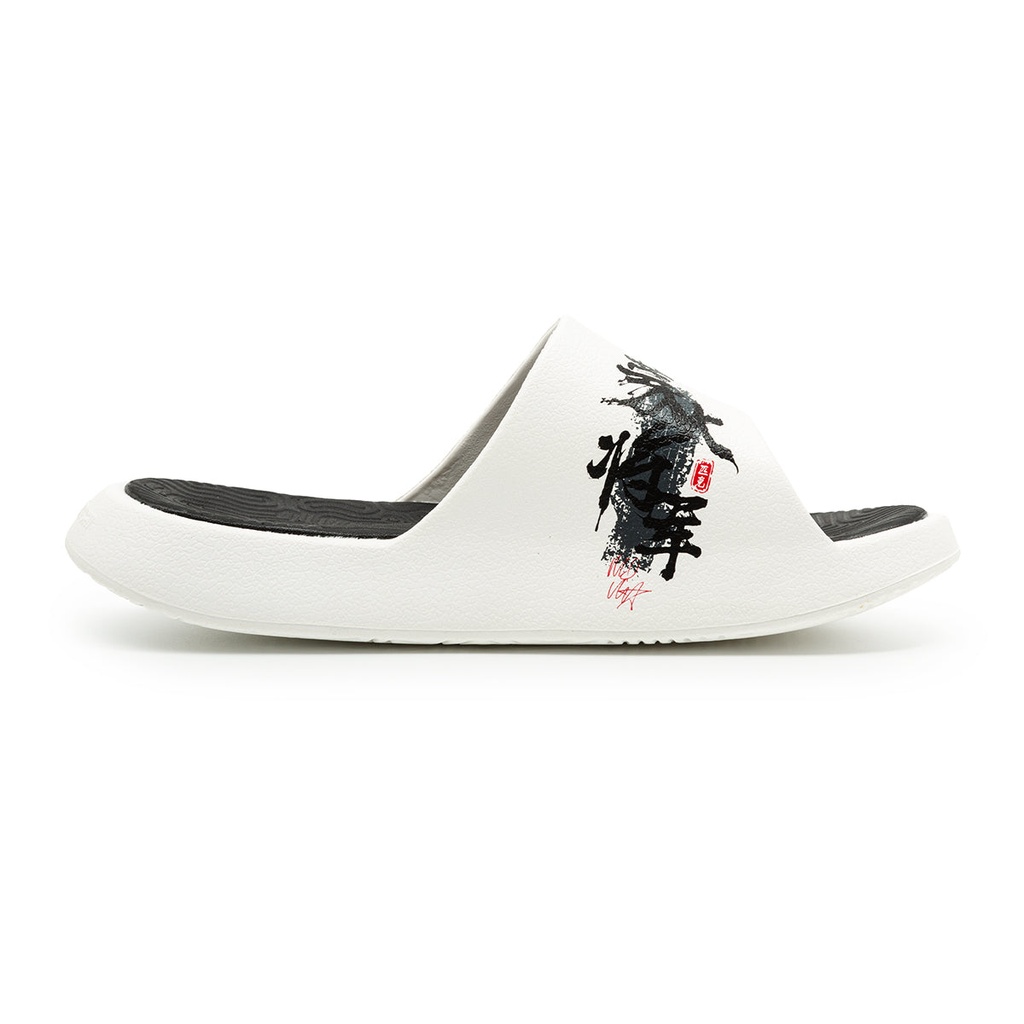 Peak Taichi Sports Slippers White/Black - 4