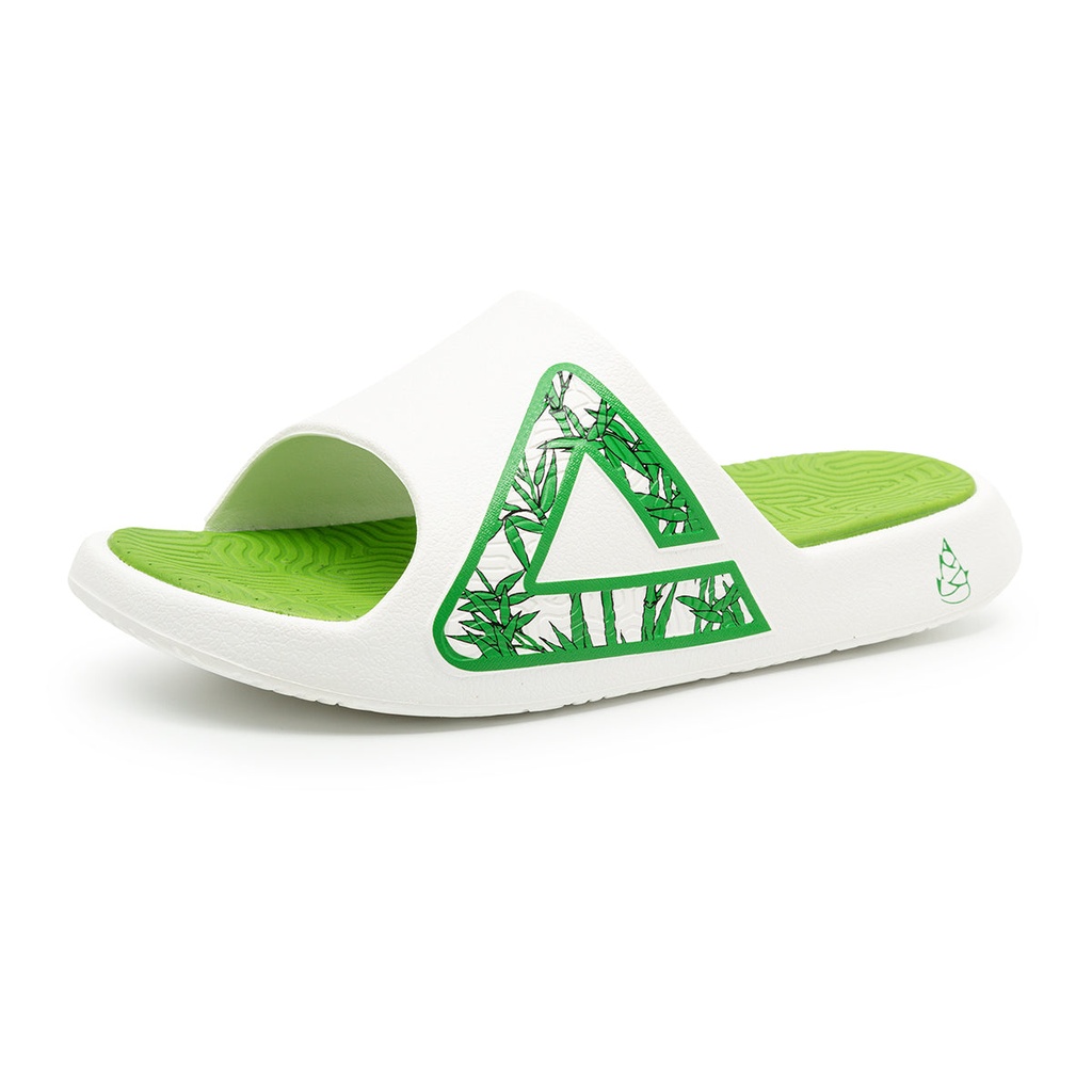 Peak Taichi Sports Slippers White/Green - 2