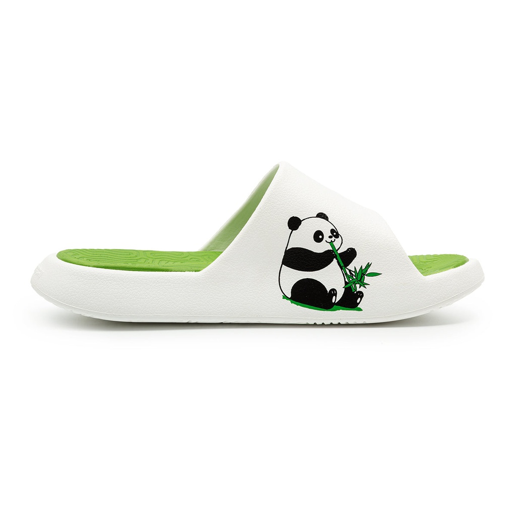 Peak Taichi Sports Slippers White/Green - 4